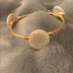 Gold bangle bracelet